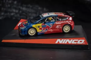 Slotcar Citroen C4 WRC Red Bull Rally 2008 (50514) 1:32 rara modello reale - Foto 1 di 10