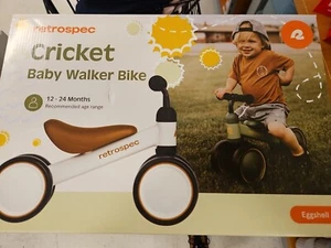 Retrospec Bicycles Cricket Mini 6" Kids' Balance Bike - Eggshell - Picture 1 of 1