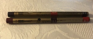 Black Radiance Lip Appeal Mechanical Lipliner Lot Of 2 Voluptous & Scarlet - Picture 1 of 3