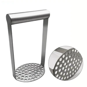 Efficient Stainless Steel Potato Masher for Smooth Textures and Easy Use - Picture 1 of 12