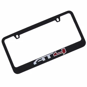 GMC AT4 License Plate Frame (Red on Black) - Imagen 1 de 4