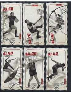 NEUSEELAND 2020 TOKIO OLYMPISCHE SPIELE 6ER SET FEIN GEBRAUCHT - Bild 1 von 1