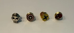 Planet Studios Marvel Tie Tack Lot - Spiderman, Captain America, Punisher, X-Men - Picture 1 of 3
