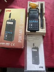 GRE PSR-282 200 Portable Channel Scanner (Boxed Used with instructions) - Zdjęcie 1 z 6