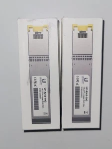 Ubiquiti SFP+ to RJ45 10GbE Copper Ethernet Transceiver Module (UF-RJ45-10GB 30M - Photo 1/9