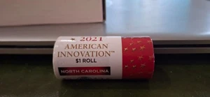 2021 American Innovation Dollar Rolle - North Carolina aus Denver Mint - Bild 1 von 1