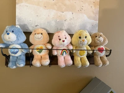 1980s Care Bears Vintage Stuffed Animal Set of 5 - Image 1 of 4