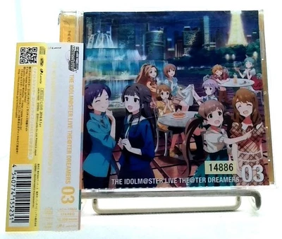 THE IDOLM@STER LIVE THE@TER DREAMERS 03 CD Asami Imai Azusa Tadokoro etc OBI - Image 1 of 3