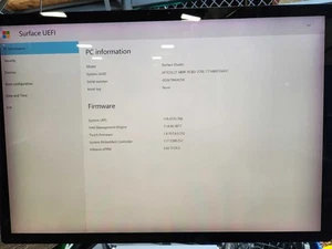 Damaged Microsoft Surface Studio 1 Core i5-6440HQ 2.6GHz 8GB 1TB GTX 965M AS-IS - Picture 1 of 11