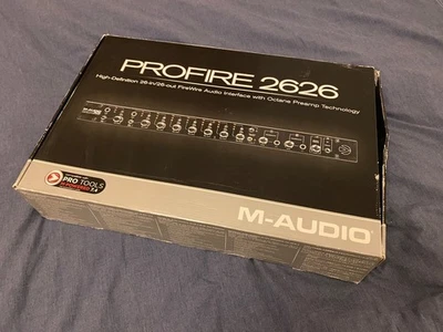 M Audio MAudio M-Audio Profire 2626 Firewire Interface ADAT Analog Converter - Image 1 of 2