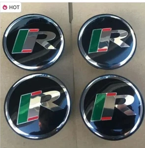 4x Jaguar R Racing Logo Alufelgen Nabenkappen 59MM S Kappe XF XJ XJR XJ6 X S - Bild 1 von 9