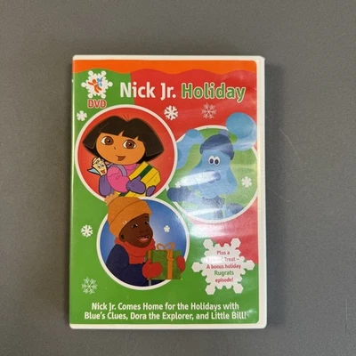 Nick Jr. Holiday DVD Sampler (Dora the Explorer/Blue's Clues/Little Bill/Rug... - Image 1 of 4