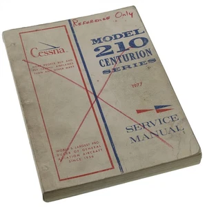 Cessna T210M, 210M Centurion Service Maintenance Manual 1977 - Picture 1 of 2