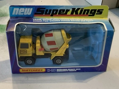 Camión de concreto Matchbox Super King K-26 Bedford listo para mezclar “McAlpine” con caja Foto 1 de 3
