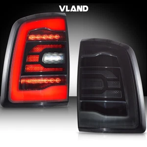 (Smoked Style) VLAND Full LED Tail Lights For 2009-2018 Dodge RAM 1500 2500 3500 - Picture 1 of 16