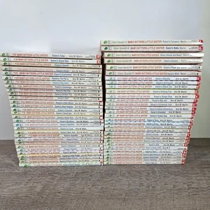 Lot Of 59 BabySitters Club Little Sister Books Ann Martin PB Vtg 90's Karen - Picture 1 of 12