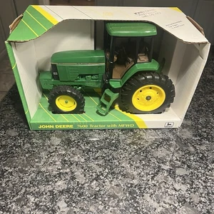 Ertl John Deere 7600 MFD Tractor 1994 made USA 1/16 JD-5619-11DO-B3 - Picture 1 of 8