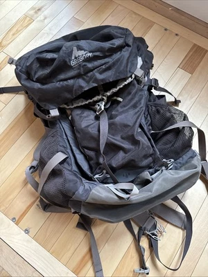 Gregory Savant 58 背包 男女皆宜 大号 58L 灰色 徒步露营 尺寸 M — 第 1/4 张图片