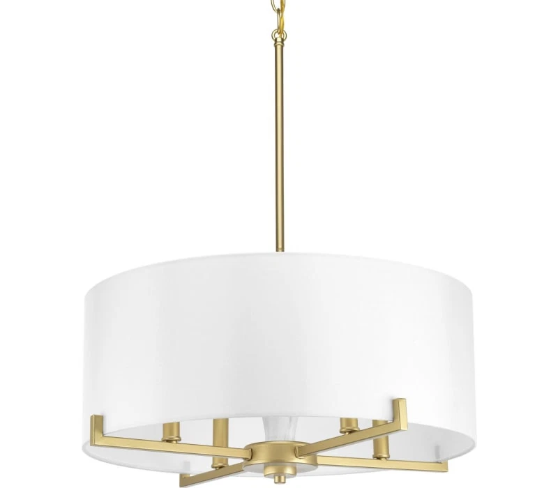 Progress Lighting Palacio Pendant, 4-Light 240 Total Watts, Vintage Gold - Image 1 of 1