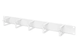DIGITUS Kabel-Rangierpanel - 1HE - 5 Führungsbügel 44 x 60 mm - 19-Zoll - Für Ne - Photo 1/6