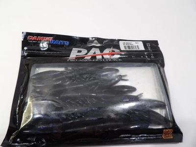 Damiki Baits Air Craw 4" Black Blue, 8 pcs NEW, fishing soft bait Foto 1 de 4