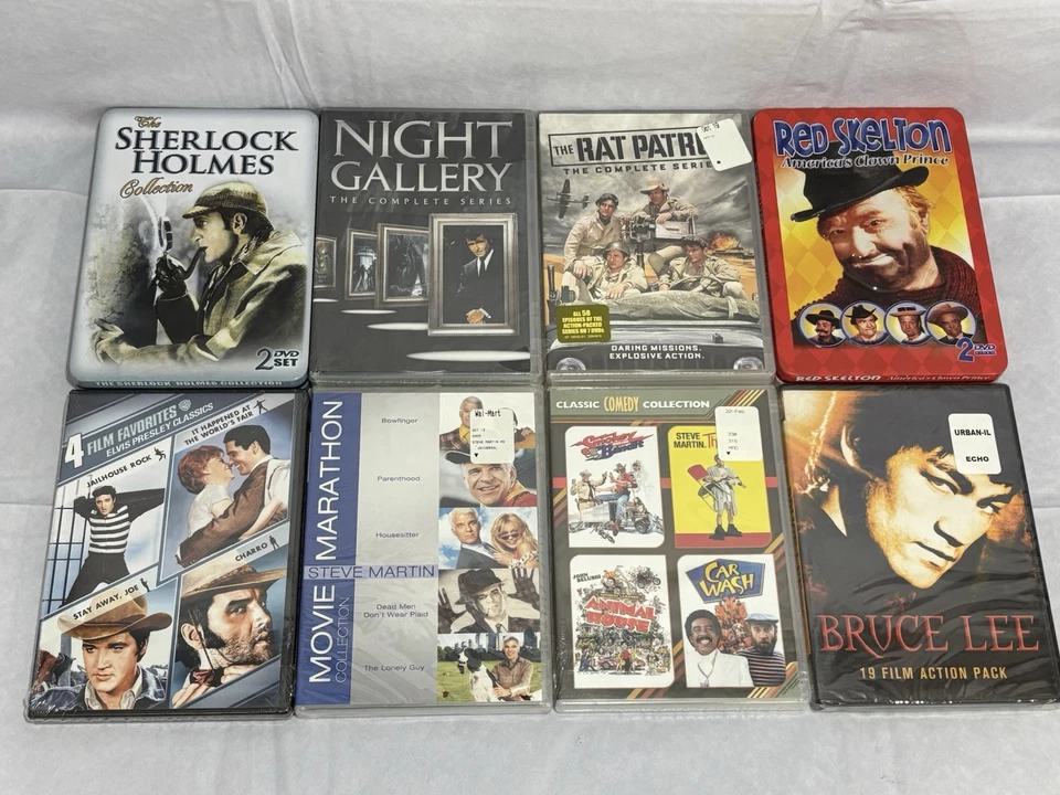 Complete Series DVD Movie Box Set Lot Rat Patrol Bruce Lee Night Gallery - Image 1 of 4