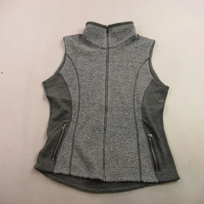 Chaleco Kuhl Mujer Grande Sin Mangas Informal Bolsillos con Cremallera Exterior Senderismo Gris Foto 1 de 4