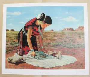The Way of Her People by Theresa Potter 1979 Litho Print Signed Numbered 52/200 - Picture 1 of 4