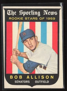 1959 Topps #116 Bob Allison (scratches) (LOW GRADE) - Picture 1 of 2