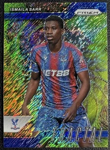2024-25 Panini Prizm Ismala Sarr Blue Shimmer Crystal Palace 8/8 - Picture 1 of 2