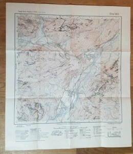 1949 Deutsch Bayerisch Topographische Karte Ettal 863 1:25000 - Bild 1 von 12