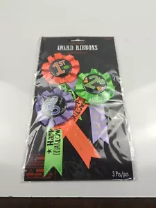 Halloween Kostüm Auszeichnung Bänder Alter 3+ 1. 2. 3. Platz - Bild 1 von 2
