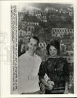 1964 Press Photo Dutch Princess Irene, Spanish Prince Carlos on Honeymoon, Italy