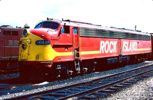 ORIGINAL KODACHROME SLIDE ROCK ISLAND E-8 #644 BLUE ISLAND, IL 21. AUGUST 1978 - Bild 1 von 1