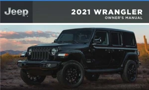 2021 Jeep Wrangler Owners Manual User Guide - Picture 1 of 1