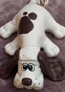 11" White/Brown United Sliver & Cutlery Co 1986 Pound Puppy Porcelain Night Lite - Picture 1 of 6