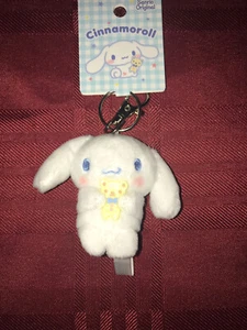 Sanrio Cinnamoroll My Melody or Hello Kitty Plush Doll Keychain U PICK ONE - Picture 1 of 9