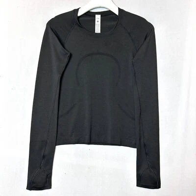 Lululemon Swiftly Tech Long Sleeve Top 2.0 Race Shirt Women's Size 4, 6, Black - Image 1 of 4