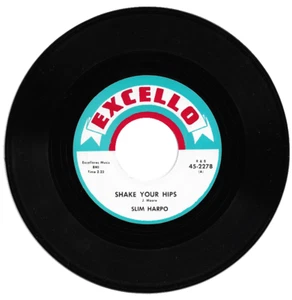 Slim Harpo Shake Your Hips / Midnight Blues R&B Reissue Listen - Picture 1 of 2