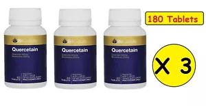 3 X Bioceuticals Quercetain 60 Tablets (180 Tab) Bromelains Economic Value - Picture 1 of 6