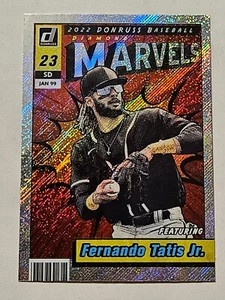 Fernando Tatis Jr - 2022 Donruss Marvels Rapture Insert Card - Picture 1 of 2