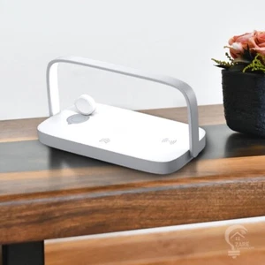 Chargeur Sans Fil 3 en 1 Lampe de Bureau LED pour Iphone Samsung, Charge Rapide 15 W - Photo 1 sur 6