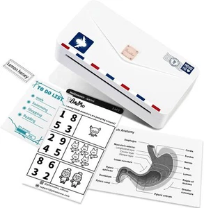 Phomemo Portable Thermal Printer M03AS 3 Inch Mini Sticker Printer Bluetooth - Picture 1 of 8
