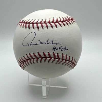 Paul Molitor HOF  Brewers/Blue Jays/Twins MLB Baseball w/HOF '04 AUTO - JSA COA - Image 1 of 4