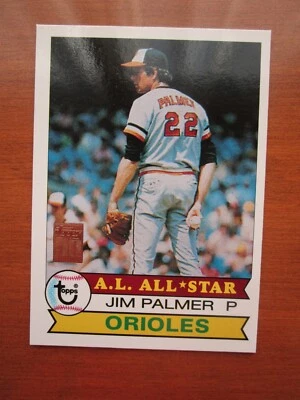 2001 TOPPS  50 YEARS REPRINTS  # 28   1979  JIM PALMER  # 340  BALTIMORE ORIOLES - Image 1 of 4