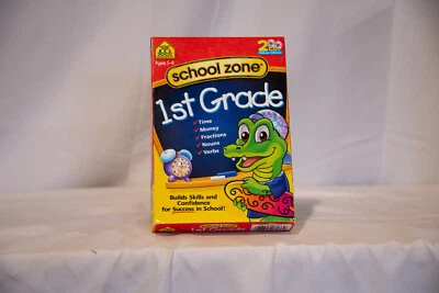 MISB School Zone 1st Grade Video Game --  2CD Deluxe Edition  - Image 1 of 4