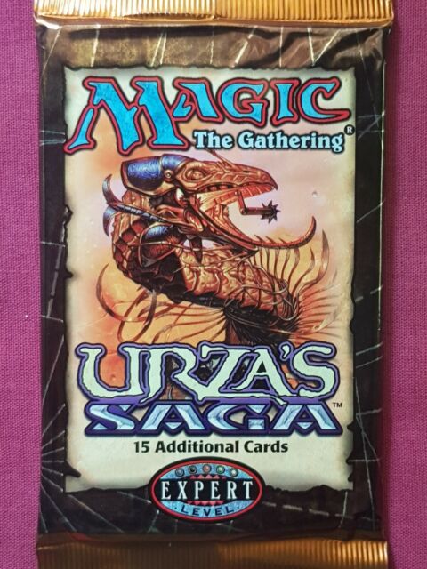 Magic: The Gathering Urza's Saga Sealed Collectible Card