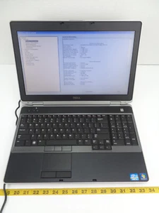 Dell Latitude E6530 Laptop PC Computer Intel Core i5 2,50GHz 4GB RAM OHNE HDD D85 - Bild 1 von 16