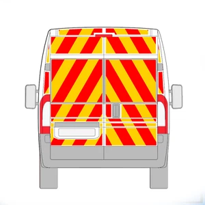Peugeot Boxer MK2 Medium Roof H2 06+ CHEVRON KIT FULL ENGINEERING GRADE - Picture 1 of 3