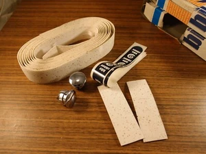 NOS handlebar tape CORK plus bike ribbon by La Spirale made in Italy - Picture 1 of 7
